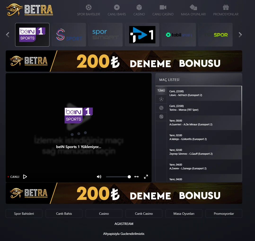 Betra TV ekran görüntüsü