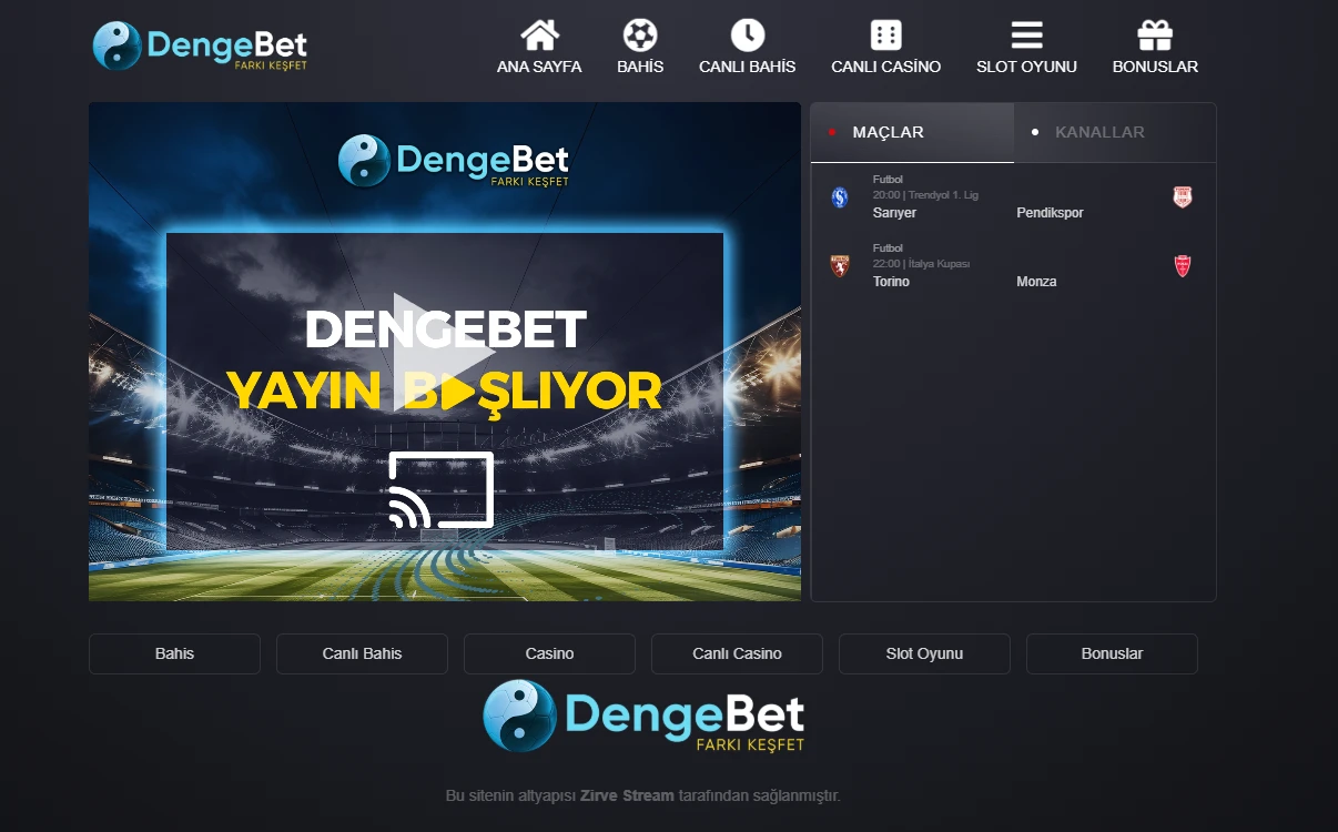 Dengebet TV ekran görüntüsü